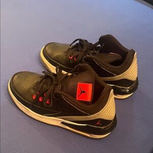 Jordan Black and Red Sneakers for Men